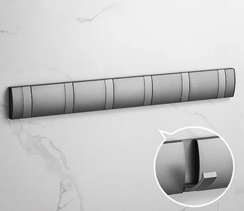 Kapstok Space Gray Inklapbare Haakjes